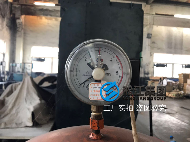 可曲挠橡胶接头水压测试机检测流程
