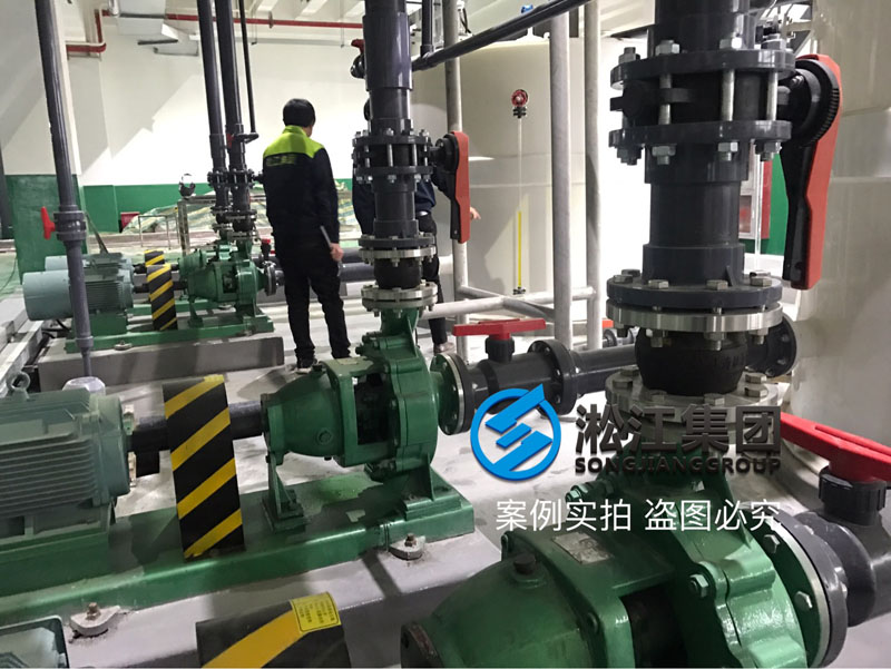 EPDM可曲挠橡胶接头使用案例现场