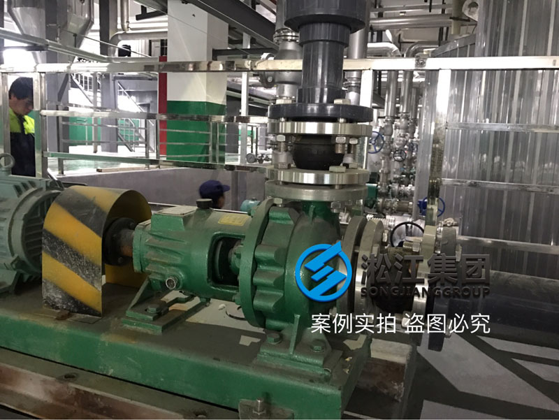 EPDM可曲挠橡胶接头使用案例现场